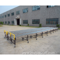 Electric power flexible expandable roller conveyor